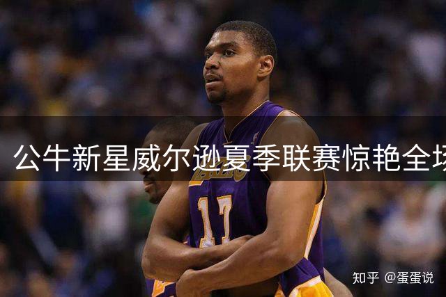 公牛新星威尔逊夏季联赛惊艳全场，训练师盛赞进攻天赋超预期